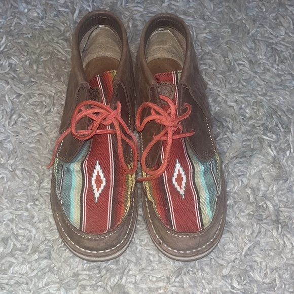 Ariat bomber cruiser boots Aztec print - Picture 3 of 7